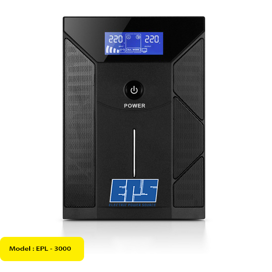 جهاز مانع انقطاع التيار الكهربائي 3000 فولت أمبير 1800 وات – إي بي إس